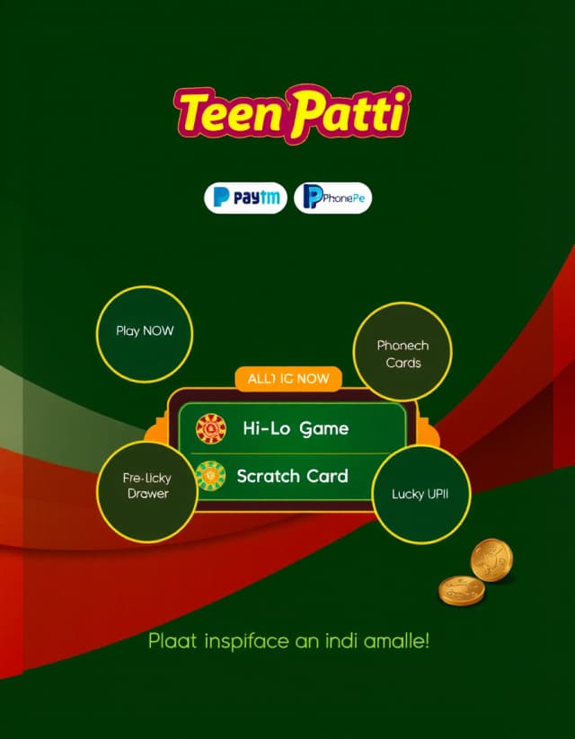Teen Patti Payment Options